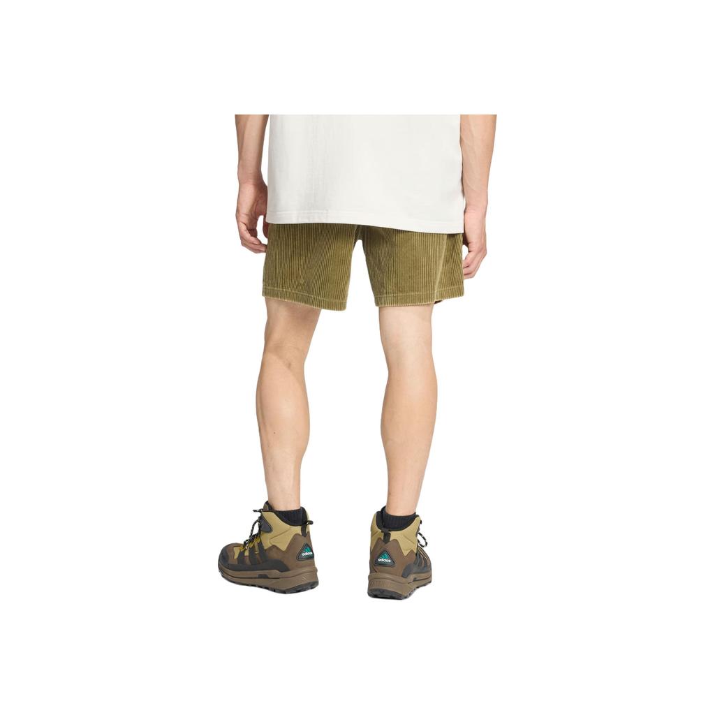 Adidas EQT SS25 Corduroy Fashion Versatile Casual Sports Shorts Men Shorts JX1469