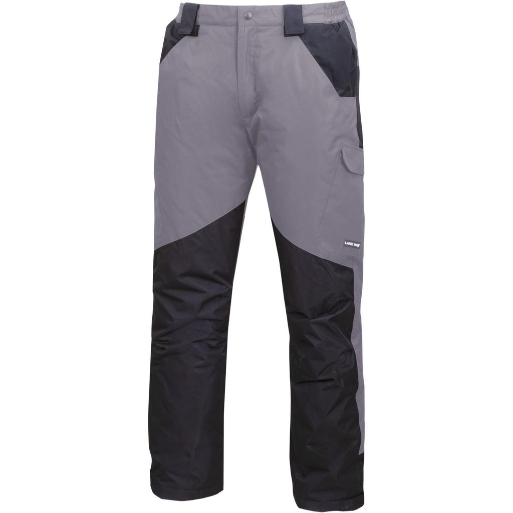 Insulated Trousers with Suspenders Gray-Black, "2Xl", Ce, Lahti