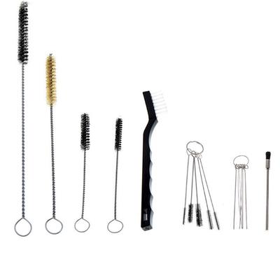 Nylon 17 Pcs/set Spray  Handle  Pipe  Cleaning  Set Brush  Kit Auto Parts Mechanical Cleaning Kit For Airbrush Spray Tip Air Cap