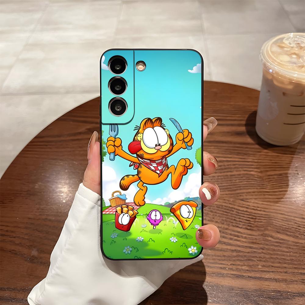 Anime The G-Garfields Phone Case For Samsung S24 Ultra S25 S23 Fe S22 S20 S21 Plus A54 A34 A53 A16 Back Cover