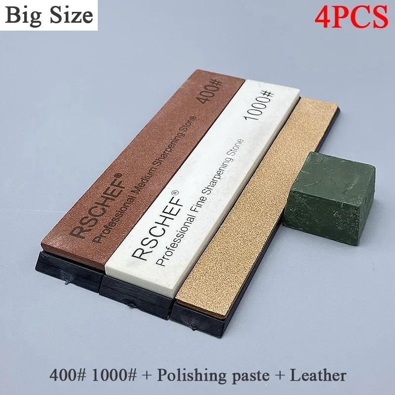 120#-3000grit Big Whetstone Profession Kitchen Knife Sharpener Sharpening Tool Quick Sharpening System Household Whetstone Apex