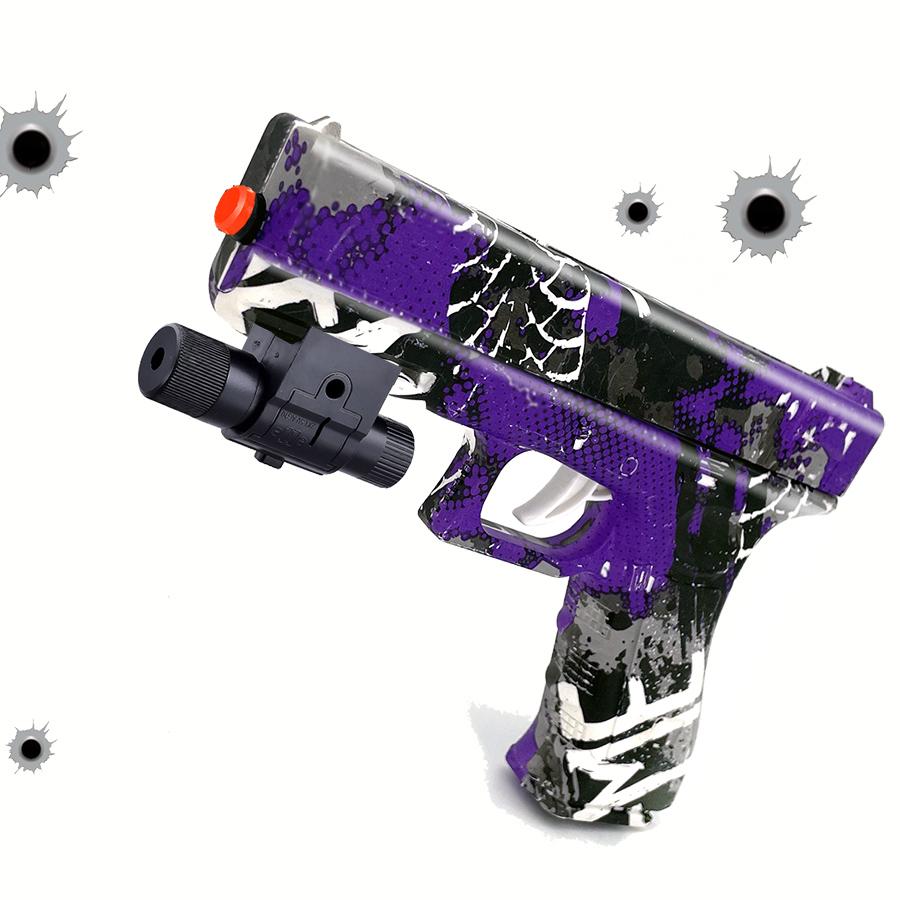 Ball Blaster Pistol Toys Manual Blaster NO Need Charge Outdoor Shooting Toys Backyard Games Gift