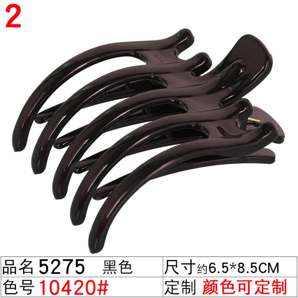 Plastic Hair Clip for Women Hair Styling Five Teeth Hair Comb Large Hair Clamp Hairpin Hair Accessories for Secure Hold and Easy Use