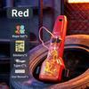 Automatic Recycling Light Toys String Glow In The Dark String Rope Launcher Luminous Portable Handheld String Stress Relief Toys