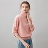 Comom Boca Women's Loose-Fit Cashmere Turn-Down Collar Sweater