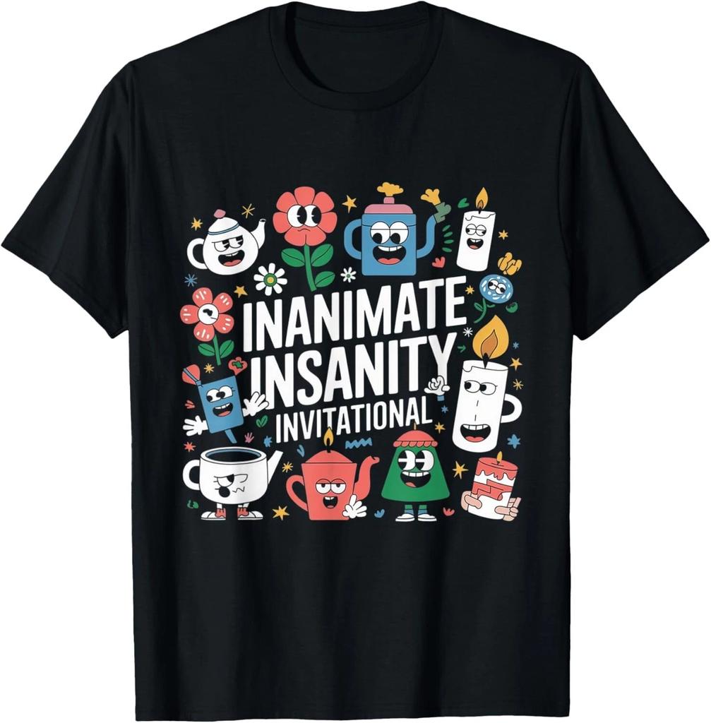 Creator Ink Inanimate Insanity Black And White Tee T- Shirt