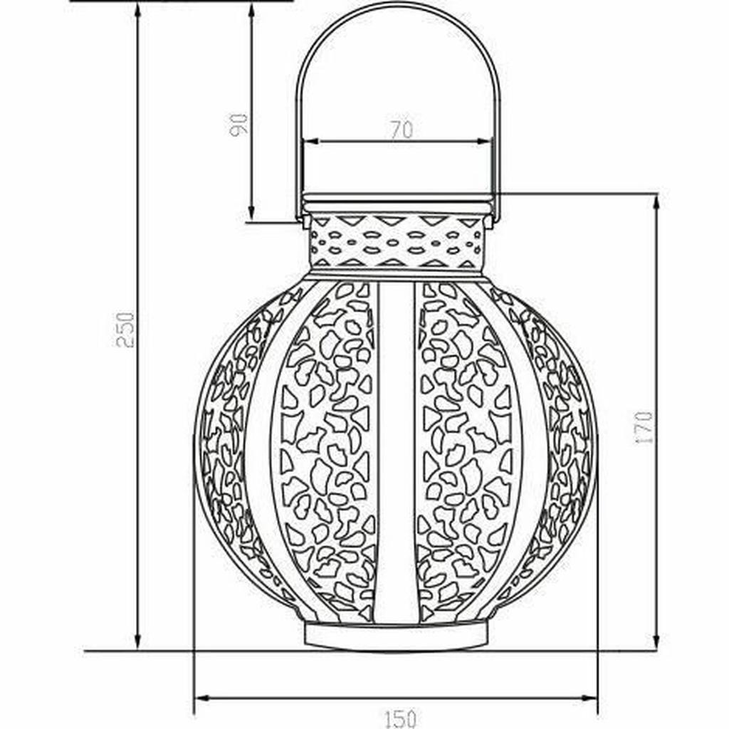 Solarleuchte Galix Beige
