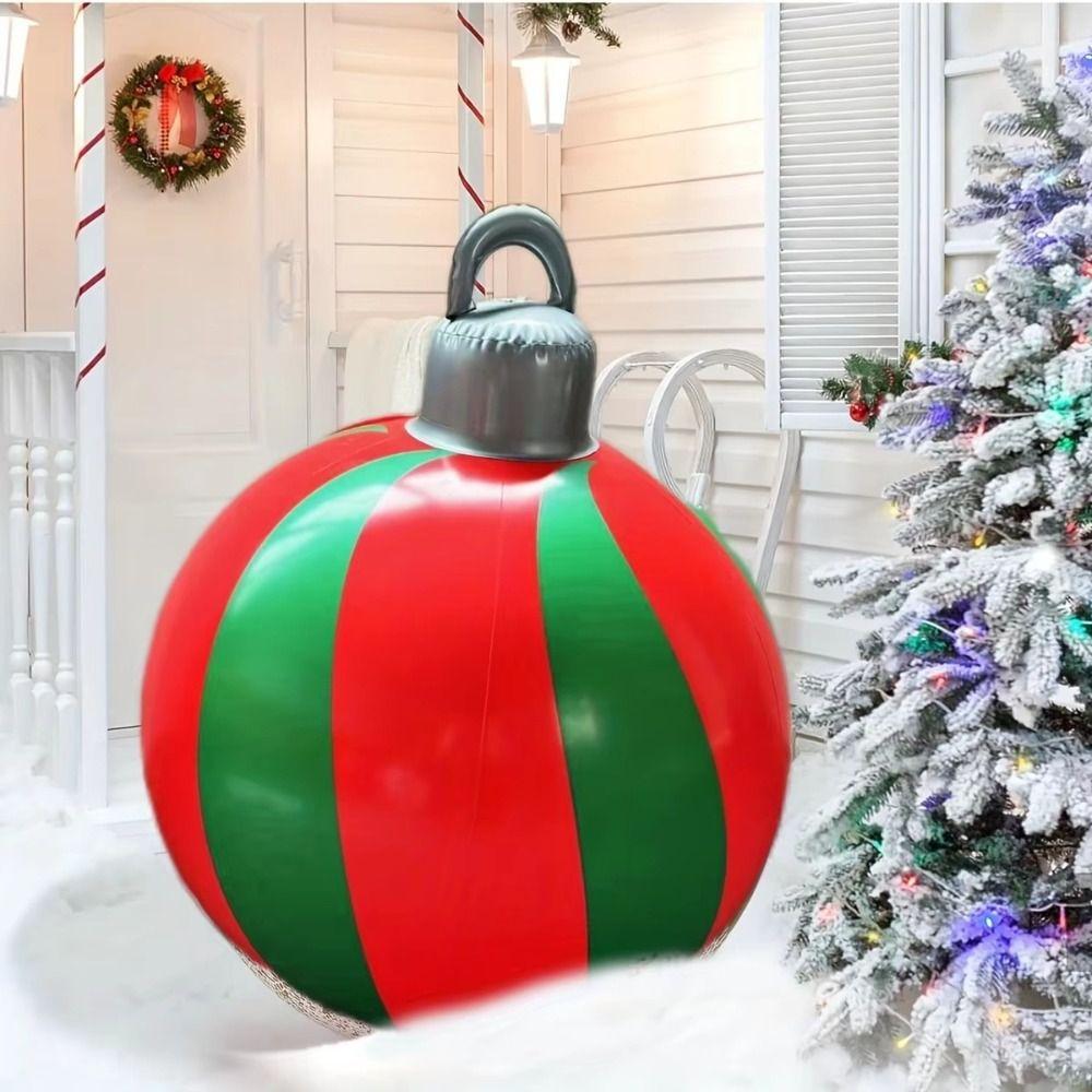 Giant Inflatable Christmas Ball Hanging Ornaments Christmas Balloons Xmas Tree