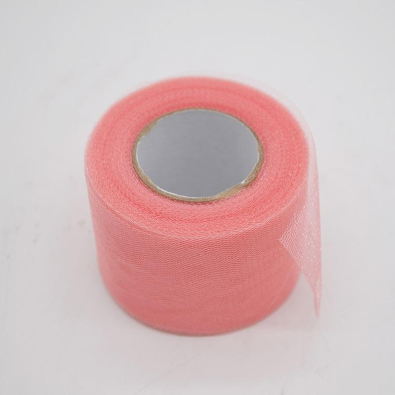 22m/lot 2" 5cm Shiny Tulle Roll Spool Fabric Tutu Skirt Chair Sash Bow Table Runner  Wedding Baby Shower Party Decorations
