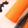 European and American Halloween Cosplay Batwing Mesh Dress for Girls - Autumn Long-Sleeve Style