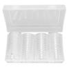 Clear Coin Storage Box 60 Pieces 41mm Coin Capsules Coin Collection Container Box for Coin Collector