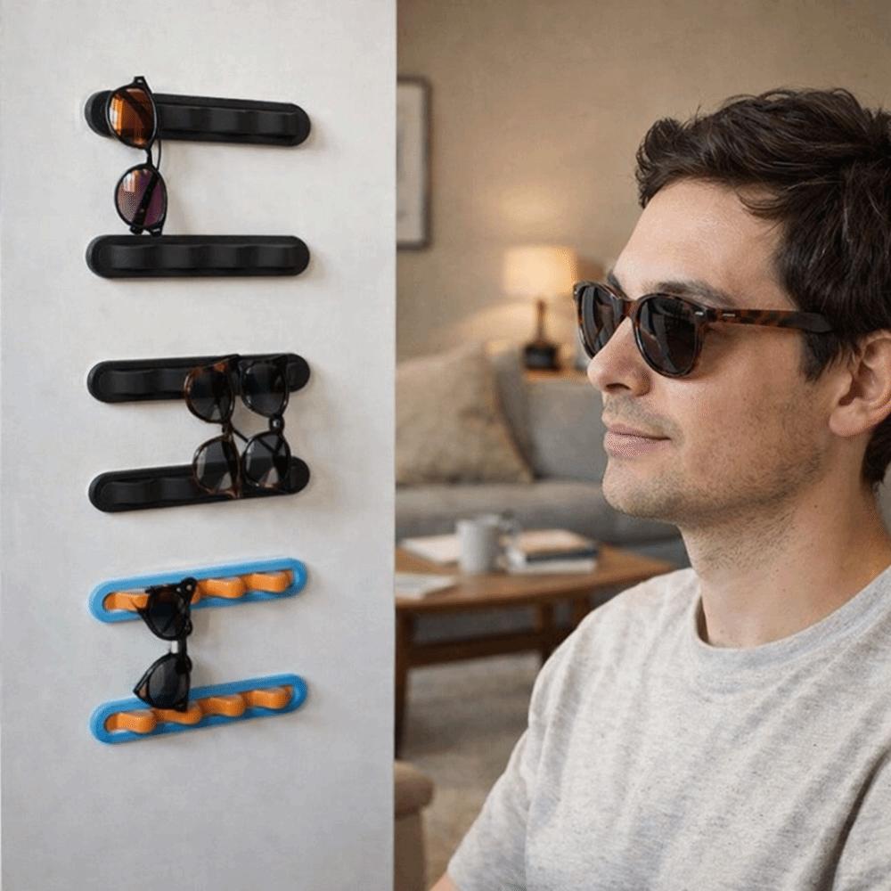 Wall Mounted Eyeglass Storage Rack Waved Design Glasses Display Rack Eyeglass Rack  Shops