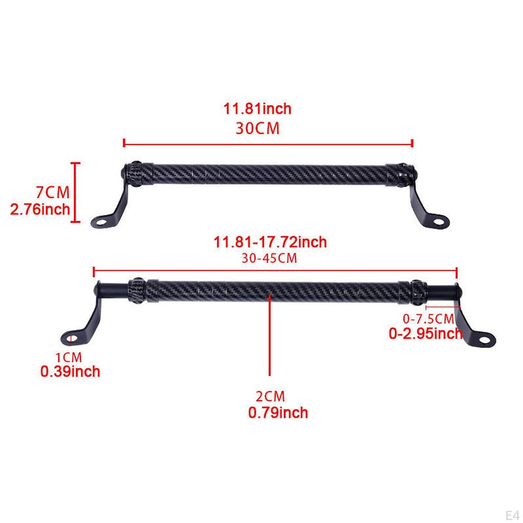 Motorcycle Balance Bar Rod Bracket Reusable Reinforce Lever Cross
