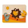 Shape Sorter Puzzle - Hauck - N Sort Lion - Fsc Certified Wood - Develops Fine Motor Skills - Soft Colors