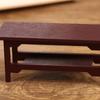 1Pc 1/12 Dollhouse Kitchen Room Furniture Dining Wood Table For Doll House