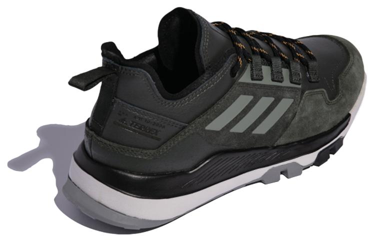 adidas Terrex Hikster Leder Niedrig 'Schwarz Grün' FX4663