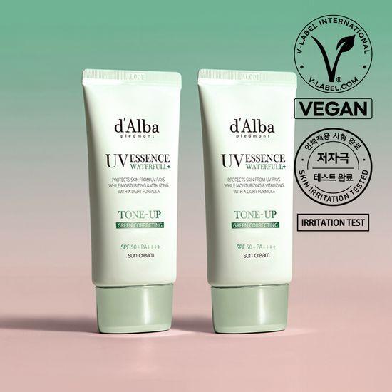 d'Alba Green Tone-Up Sunscreen DUO (50ml+50ml)