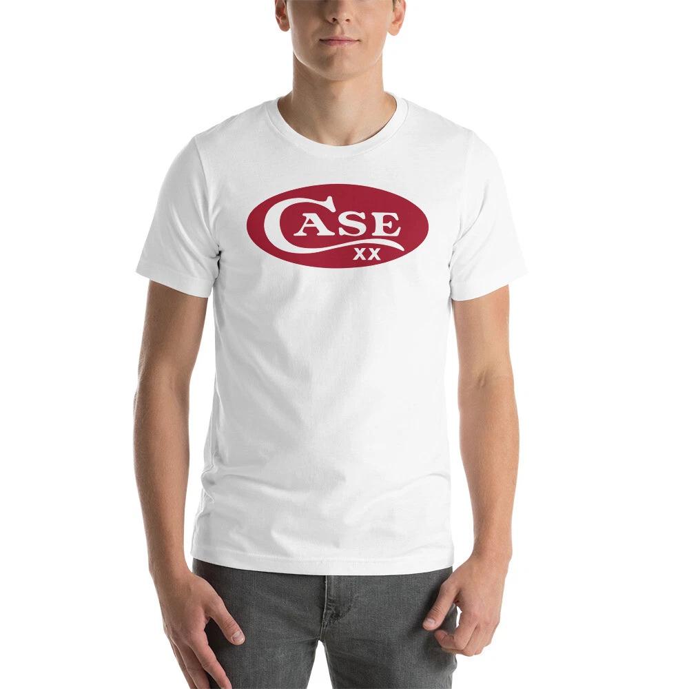 Ножи Case Карманный нож Классическая белая футболка Унисекс футболка M