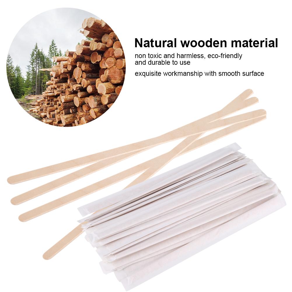 Coffee Stir Sticks Coffee Stirrers Wooden Stirrers Disposable Natural Wooden Coffee Stir Sticks Tea Stirrers Corn Candy Stick