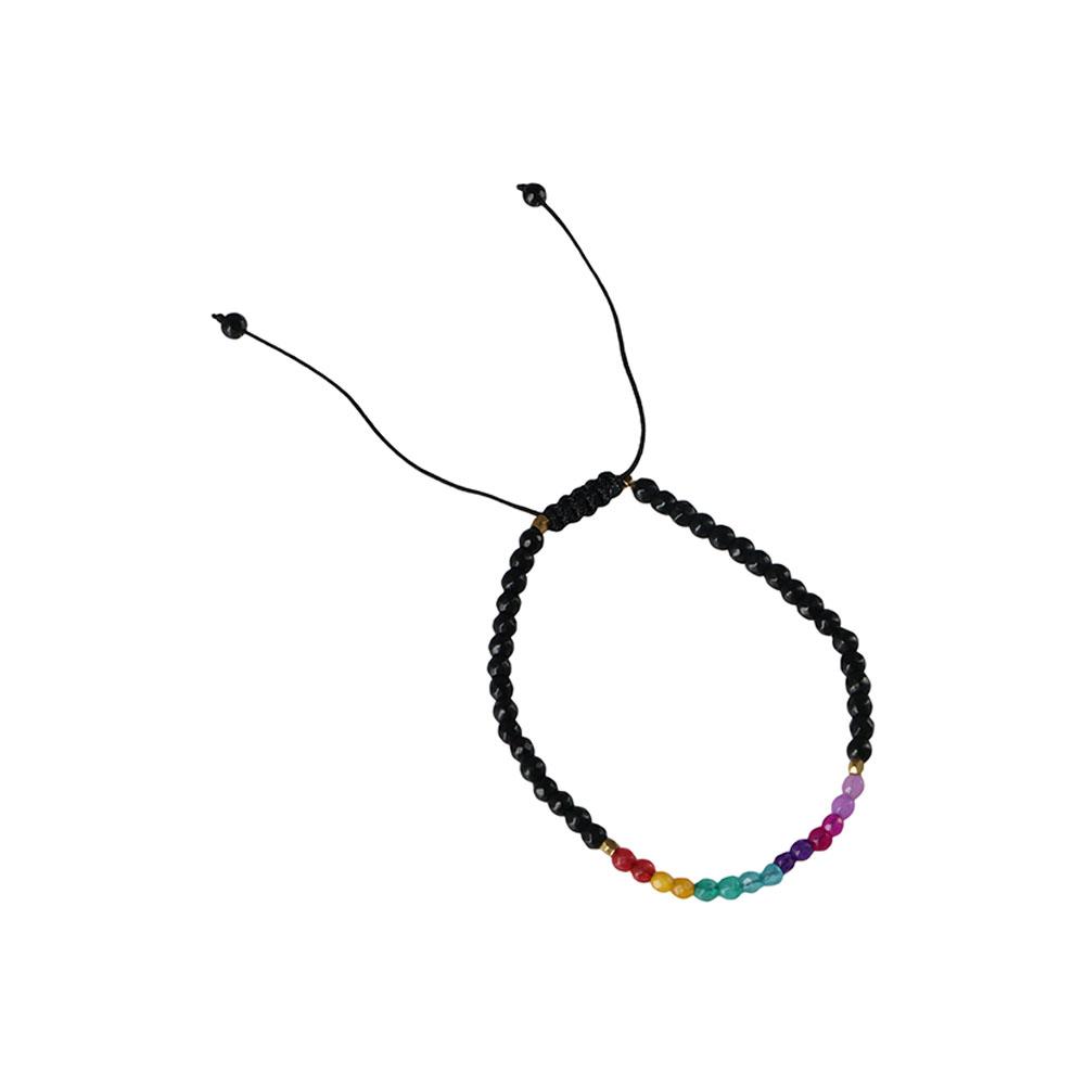 Women Natural Unisex 7 Chakra Adjustable Crystal Reiki Beads 12 Constellation Bracelet Beaded