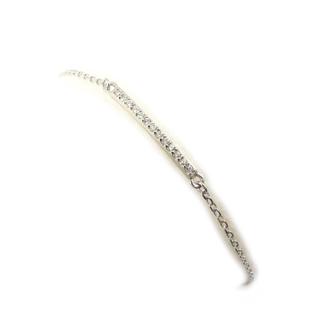 Les Trésors De Lily [K3405] - Bracelet Argent 'Déesse' blanc argenté