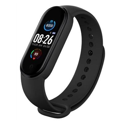 M5 M6 Smartwatch, Bluetooth 2020, Fitness Tracker, Pedometer, Heart Rate Monitor, P Black -WGHY342