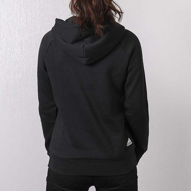 adidas ESSENTIALS Sweatshirt Women's Black/White BK7060