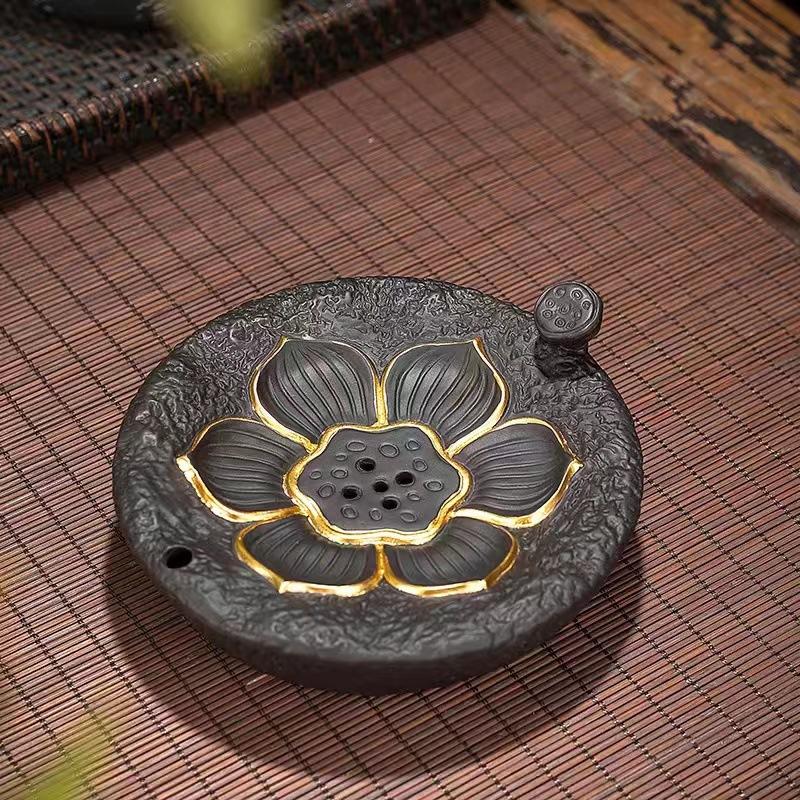 100ml Yixing Purple Clay Teapot Raw Ore Purple Mud Turtle Shell Hand Grab Pot Household Zen Tea Infuser Handmade Filter Tea Pot