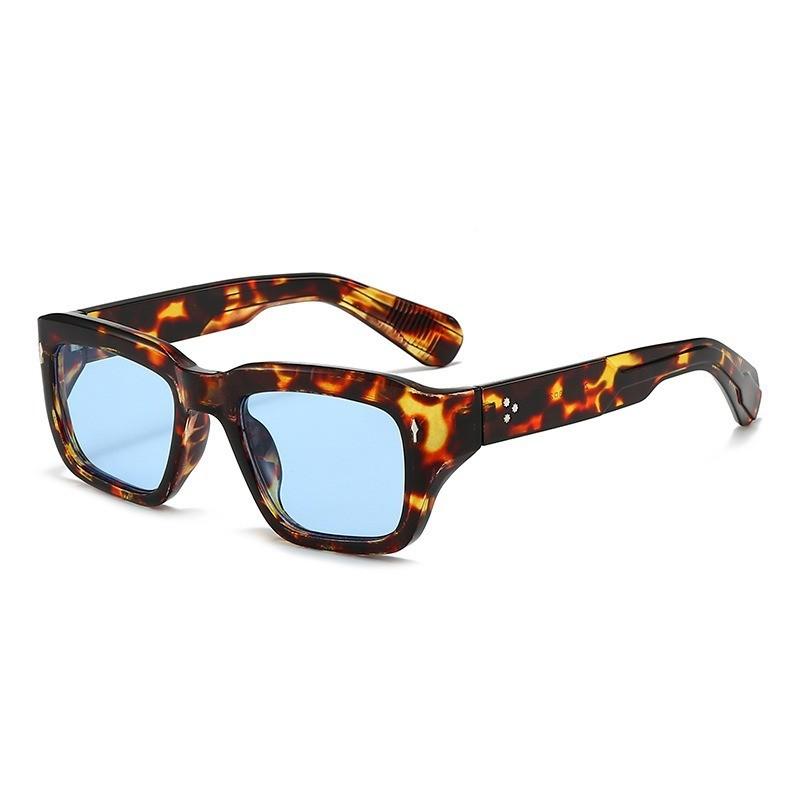 Square Black Frame Sunglasses For Men Women Uv400 Polarized Protection Fashion Outdoor Wear