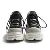 Fashion Punk Style Women Sneakers Rock Metal Decor Lace-up Heel Height Platform Shoes Gothic Man Shoes Men Sneaker 2025 New Sneaker