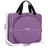 Oxford Sewing Kit Bag Multiple Pockets Large Capacity Storage Tote Bag Square Embroidery Project Bag Embroidery Supplies