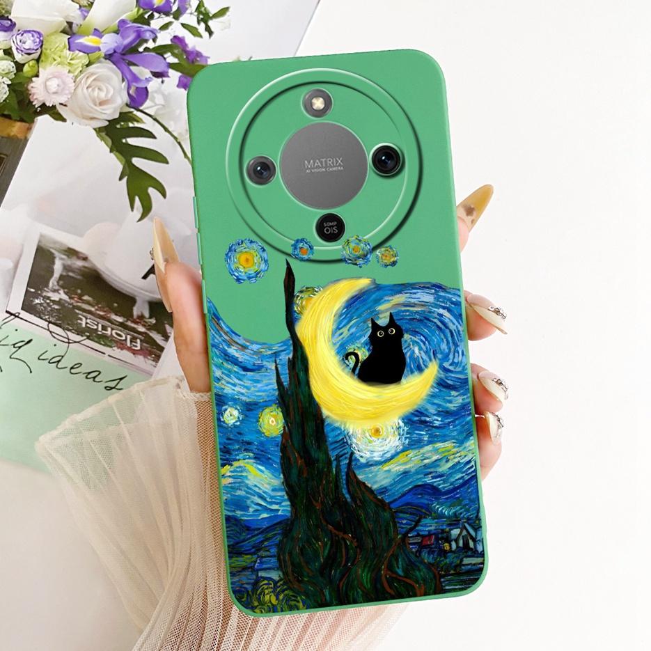 For Honor Magic 8 Lite Case Honor X9d MTN-NX1 Cute Dog Panda Cartoon Cover Silicone Case For Honor X70 X 70 HonorX9d Soft Fundas