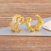 Nidin Creative Design Multilayer Ear Clip Cuff Earrings Delicate Fake Piercing Earrings For Women Trend Wedding Birthday Jewelry