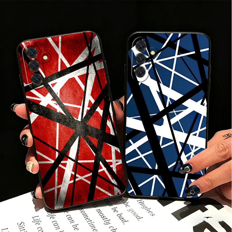 Eddie Van Halen Graphic Guitar Soft Phone Case for Samsung A17 A37 A57 A16 A26 A36 A56 A15 A25 A35 A55 A14 A24 A34 A54 A13 A23 A
