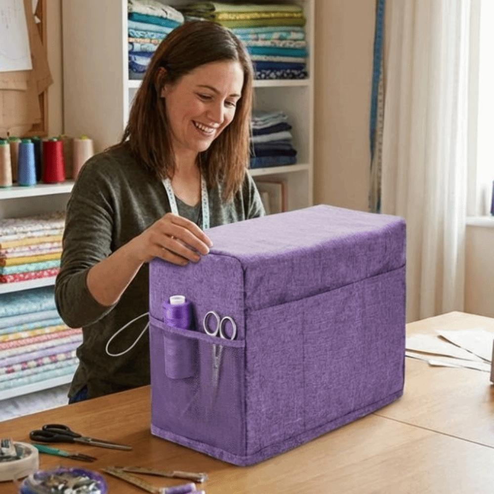 Scratch-proof Sewing Machine Cover With Pockets Machine Pockets For Sewing Machine