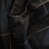 N.HOOLYWOOD Check Wool Blend Stainless Collar Coat 36 Black Series Men's Used