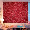 Bandana Pattern Hanging Bohemian Tapestry Bohemian Wall Tapestries Mandala Kawaii Room Decor
