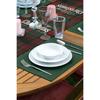 New Year Concept Printed Runner and Placemat Set 5 Pieces / Placemat Table Mat Dining Table Mat Coaster