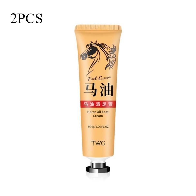 Anti Crack Foot Cream Heel Cracked Repair Horse Oil Cream Smooth Removal Dead Skin Callus Anti-Drying Hand Feet Skin Care 30g