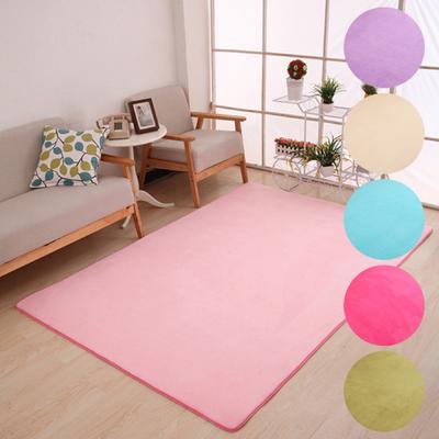 Soft Durable Antiskid Thicken Coral Fleece Floor Mat Rug Carpet Living Room Bedroom Decor