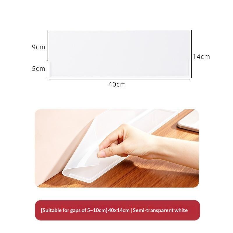 Silicone Kitchenware Drying Mat Anti-slip Heat Resistant Stovetop Gap Drainer Pad for Counter Utensil Storage