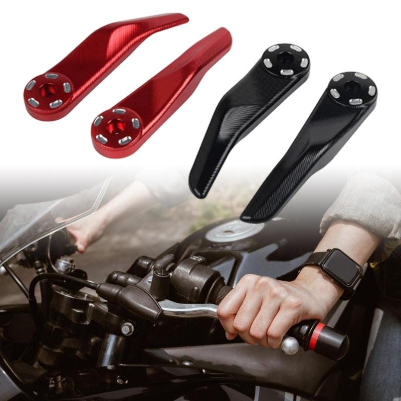 Easy Installation Aluminum Handlebar Guards for Motorcycle Ensuring Quick Setup and Secure Nonslip Grip
