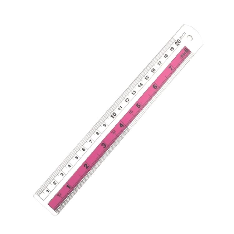 Quality Straight Edges Ruler, Perfect for Home Office Use,Craft and Designs Safety Edges Ruler Corrosion Resistant Ruler
