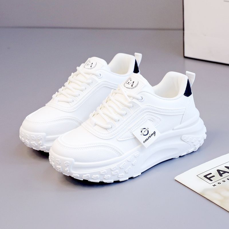 Dad Shoes Children 2025 Autumn Thick Sole Versatile Soft Sole Casual Internet Celebrity Spring and Autumn Running Sports Women's Shoes