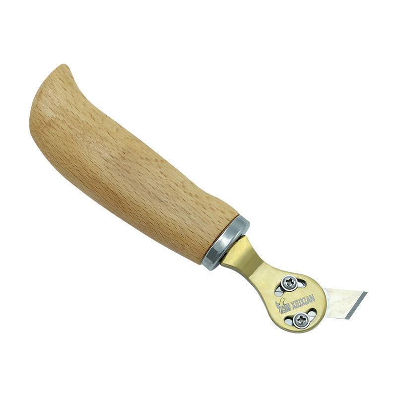

Stainless Steel Leather Cutter Knife Craft Knife DIY Tool Precision Cutting Trimming Crafting Supplies For Leathercraft