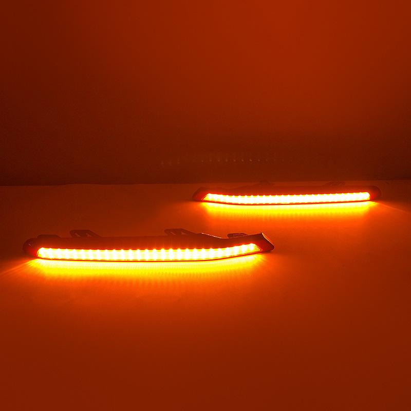 Compatible Daytime Running Lights for 2018-2022 Chevrolet Cruze and Monza.