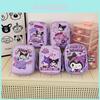 Kids Cartoon Stitch And Kuromi Pu Shoulder Bag For Girls And Boys With Cute Design For Daily Use