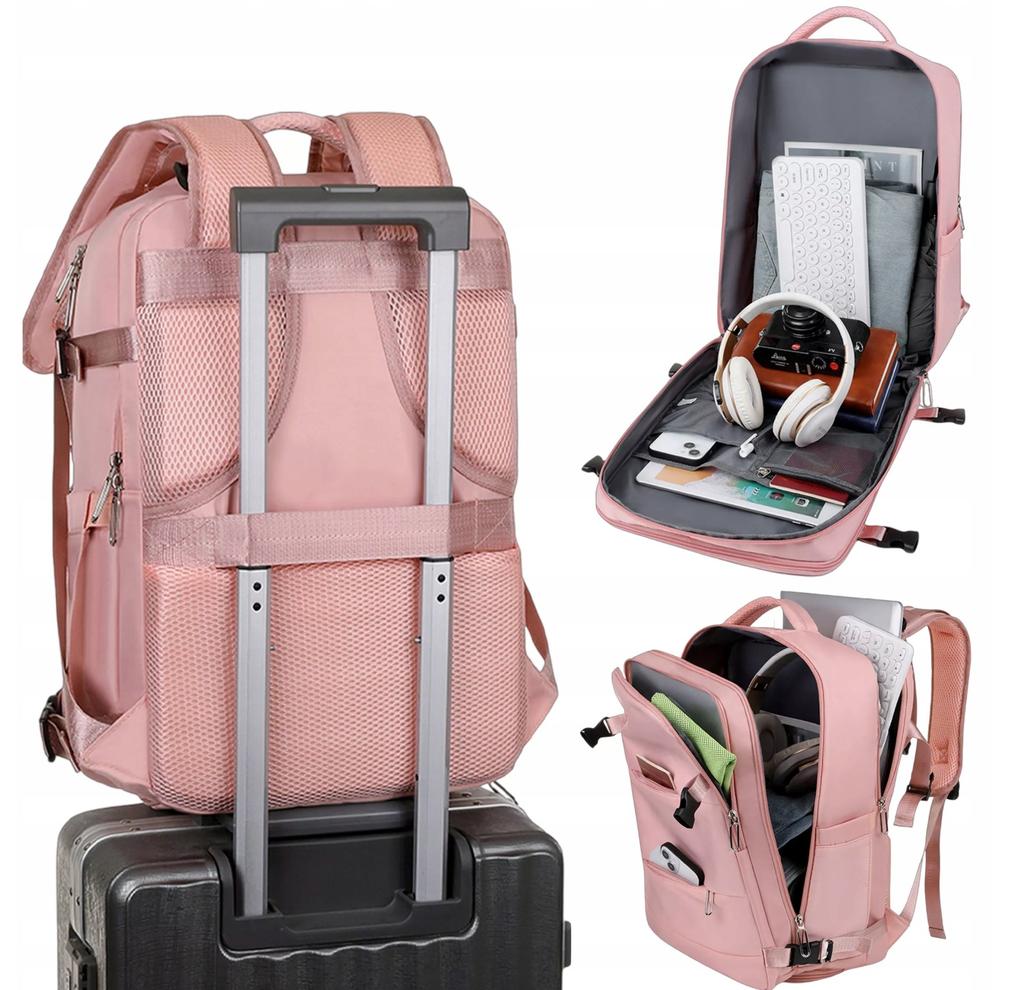 Backpack Hand Luggage for the Plane 45x30x20 Wizzair Ryanair Cabin Strong