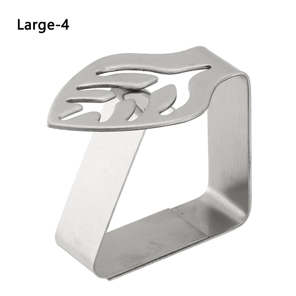 1PC Stainless Steel Tablecloth Clips Wedding Tablecloth Stable Clamp Holder Table Cover Fixed Windproof Clip Kitchen Decor