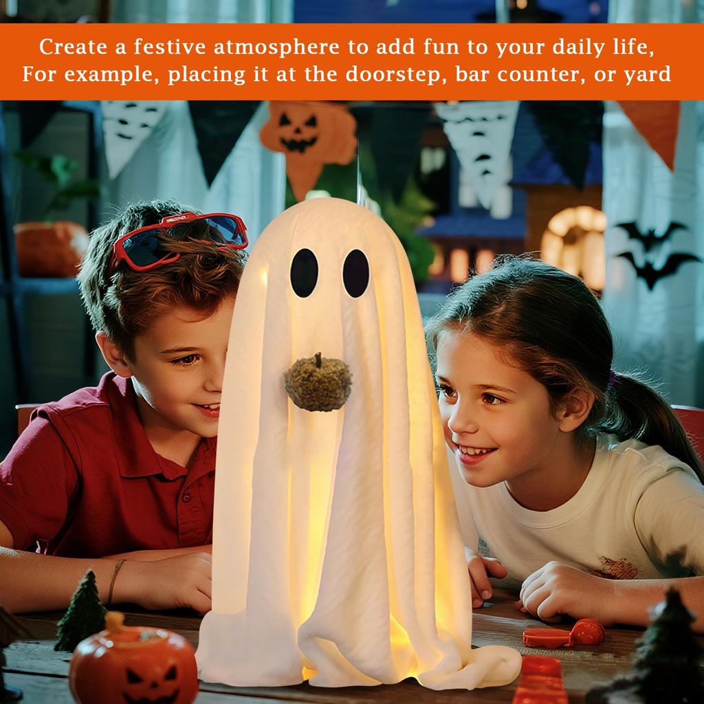 Halloween Decorations  Glowing Halloween Decorations Indoor Cute Tabletop Decorations For Party Home Kitchen And Fireplace